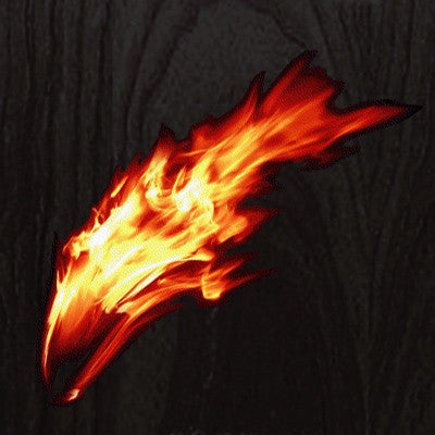 Fire Inlays Real Fire-Style Flame Decal for Guitar & Bass