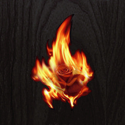 Rose In The Fire - Inlay Stickers Jockomo