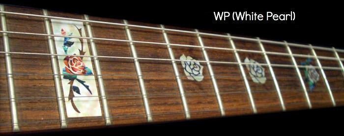 Roses - Fret Markers for Guitars & Bass - Inlay Stickers Jockomo