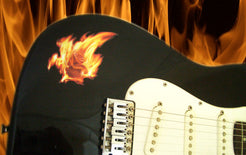 Rose In The Fire - Inlay Stickers Jockomo