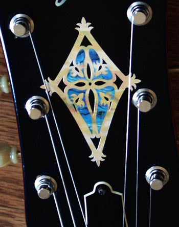 Shield - Inlay Sticker for Headstock – Inlay Stickers Jockomo
