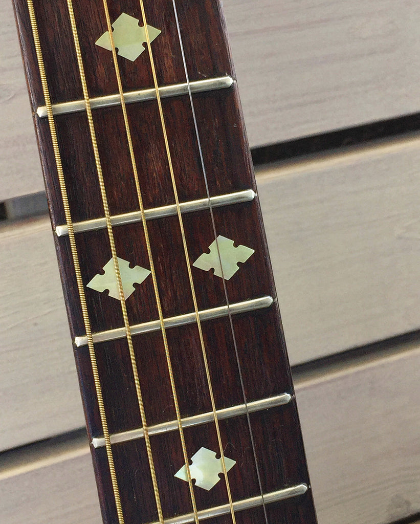 Traditional Slotted Diamonds - Fret Markers for Guitars, Bass & Ukuleles - Inlay Stickers Jockomo