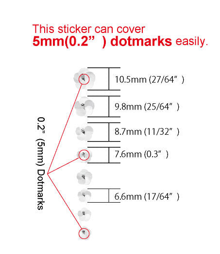 Hibiscus Flowers - Fret Markers for Ukuleles - Inlay Stickers Jockomo