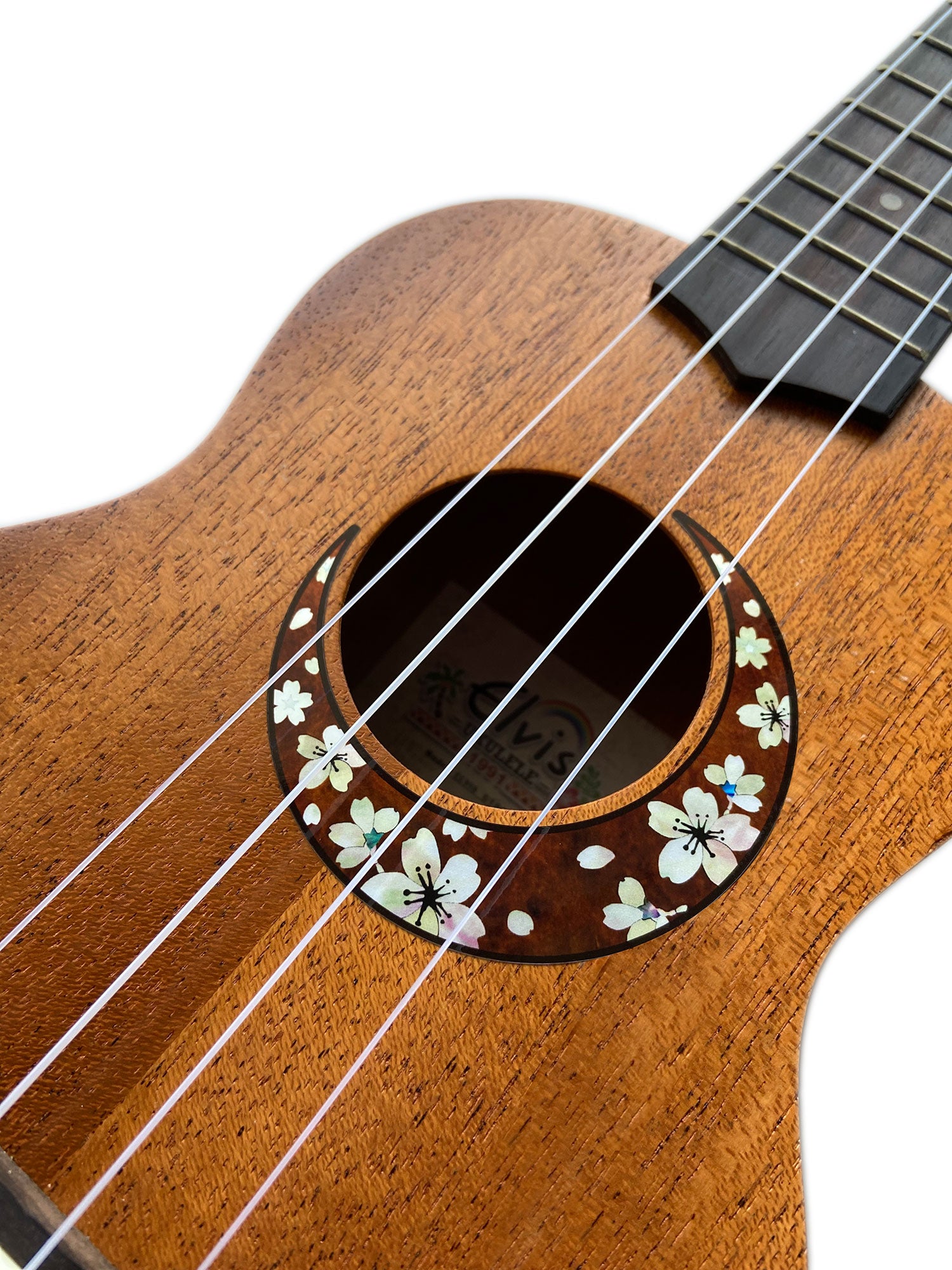 Sakura (cherry blossom) Rosette For Ukulele - Inlay Stickers Jockomo