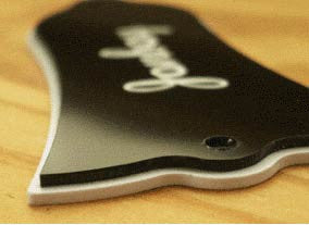 Bell/Vintage(Les Paul) 2-Hole Custom Engraved Truss Rod Cover - Inlay Stickers Jockomo